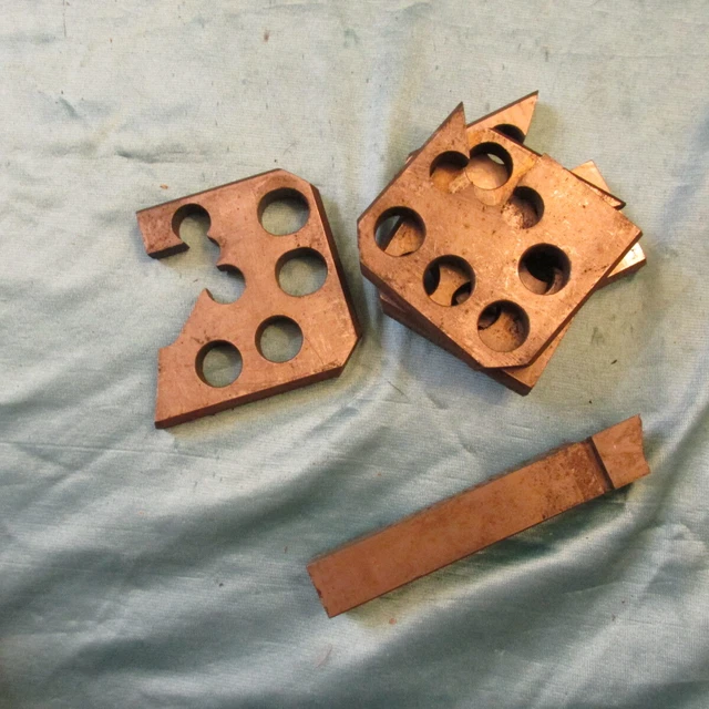 M. C. Carbide Tool Co P/N T2621239-10 + 3x D-5408080-19 tool + 1x D-5408080-19
