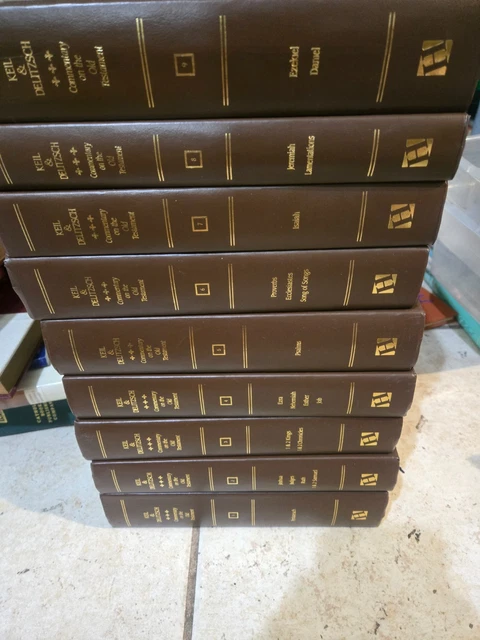 KEIL & DELITZSCH Commentary On The Old Testament Complete Set 10