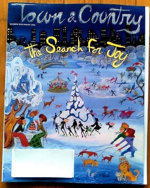 TOWN & COUNTRY Magazine December 2023/January 2024 Brand New £3.16