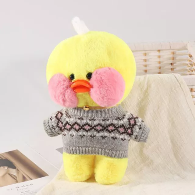 30Cm Mimi Yellow Duck Plush Toy Clothes And Cute Plush Dolls Soft Animal Dolls.