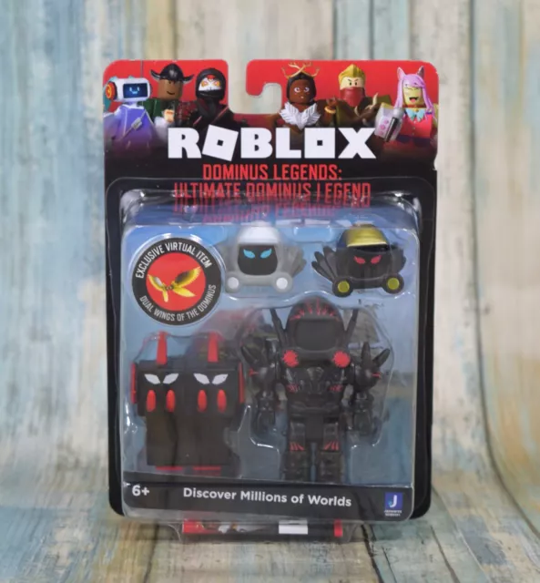 Roblox Backpack Clips Series 1 DOMINUS AUREUS DUDE Toy +TARNISHED