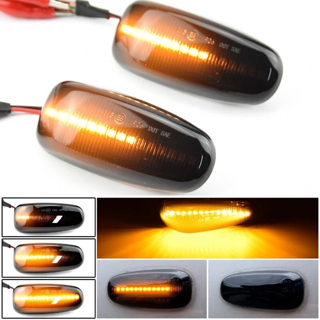 Car LED Dynamic Side Marker Signal Lamp Light Turn Lamp for  W210 W202 W208Z4