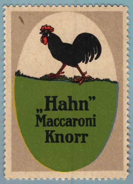 ES1964 Poster stamps advertising: Hann Maccaroni Knorr