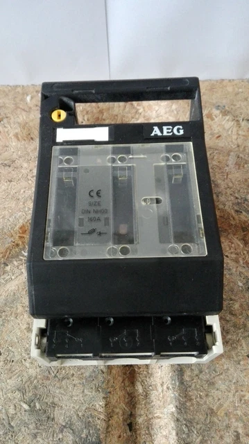 AEG : Nh-Sectionneur Type : LtSiSt 168/910-141-040-000 / Neuf/Emballage 2