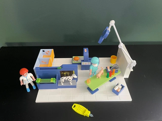 PLAYMOBIL 4346 CLINIQUE Vétérinaire incomplet EUR 15,00 - PicClick FR