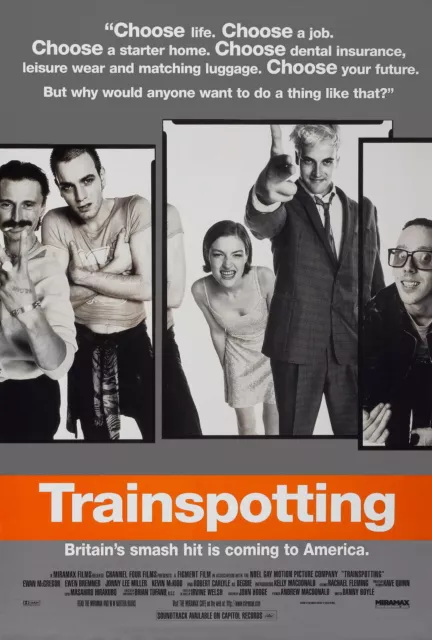 72483 Trainspotting 1996 Movie Wall Decor Print Poster