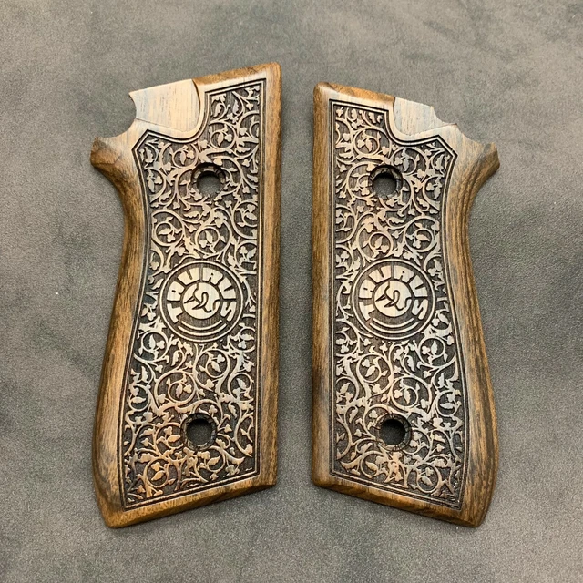 CZ Shadow 2 Turkish Walnut Wood Grips. Checkered. Handmade. USA Based