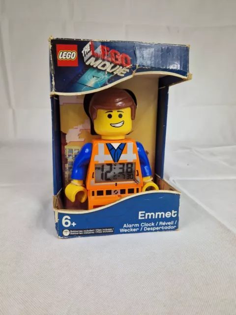 Lego Emmet Figure Digital Alarm Clock The Lego Movie Clic Time