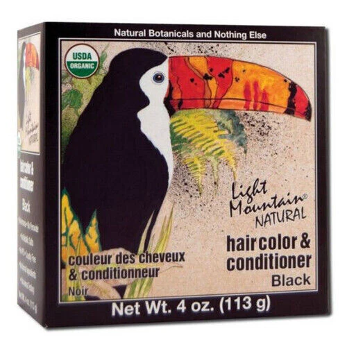Natural Hair Color and Conditioner Black 4 Oz