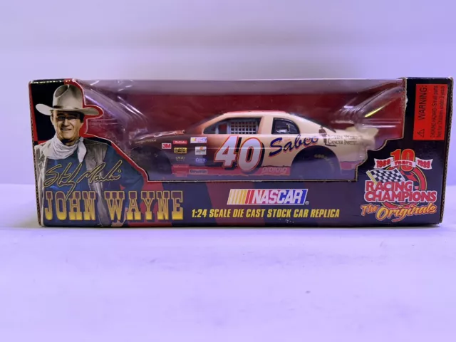 1999 Racing Champions 1:24 10 Years The Originals John Wayne #40 Sterling Marlin
