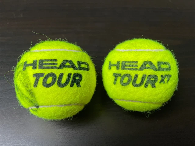 Balle De Tennis Signée Novak Djokovic + Balle Match Utilisée Paris Bercy 2021