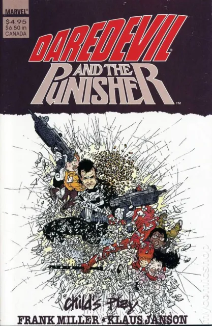 Daredevil and the Punisher Child's Play TPB #1-1ST VF 1988 Stock Image