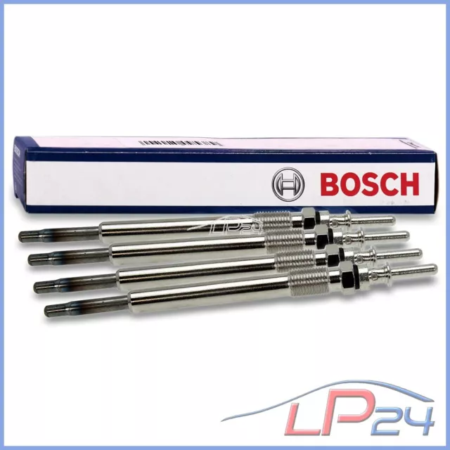 4x BOUGIE DE PRÉCHAUFFAGE BOSCH 0250403008 DURATERM POUR MERCEDES BENZ CLASSE A