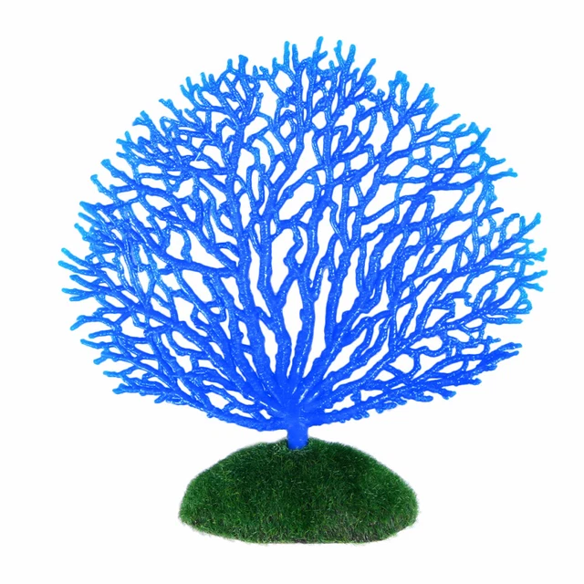 Aquarium Plant Decoration Fish Tank Coral Statue Home Decorations