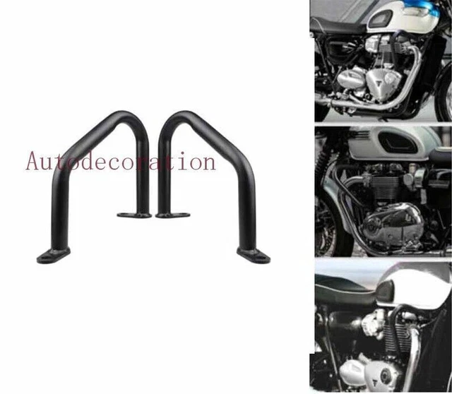 US Motorcycle Engine Guard Steel Highway Crash Bar Engine Frame Protect Bracket