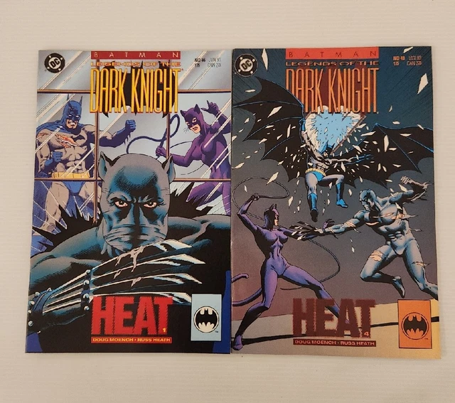 Legends of the Dark Knight Batman #46 & #49 DC Comics Heat 1,4 Doug Moench