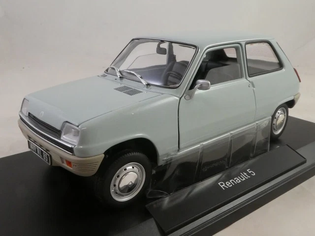 Norev 1/43 - Renault 5 TL 1972 Bleu Clair - Miniature De Collection (boîte Fermée)