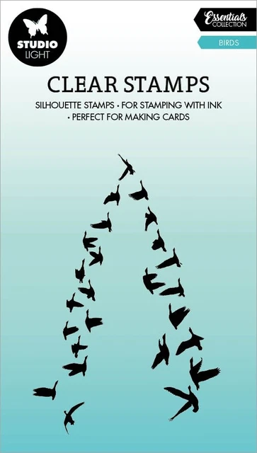 Studio Light Essentials Clear Stamp-NR. 497, Birds SSAMP497