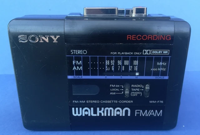SONY Walkman WA-11 - K7 Cassette - Radio AM/FM HS - À Réviser Ou Pièces - Bon état Visuel