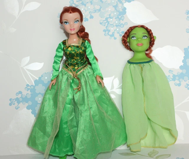 SHREK THE THIRD Kung Fu Princess Fiona Doll - Original Dress Shoes Ogre  Mask 30.99 - PicClick UK