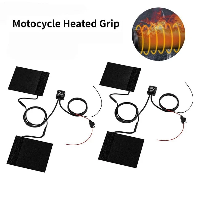 Warm Handlebar Motorcycle Heated Gloves Handle Bar Cover Hand Grips