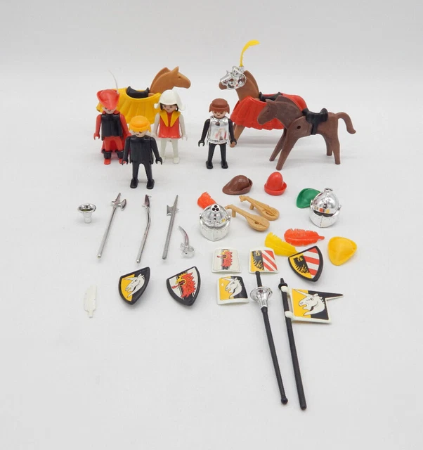 Playmobil Cavaliere Cromo Accessori Klicky Nostalgia Rarità 3130 3131