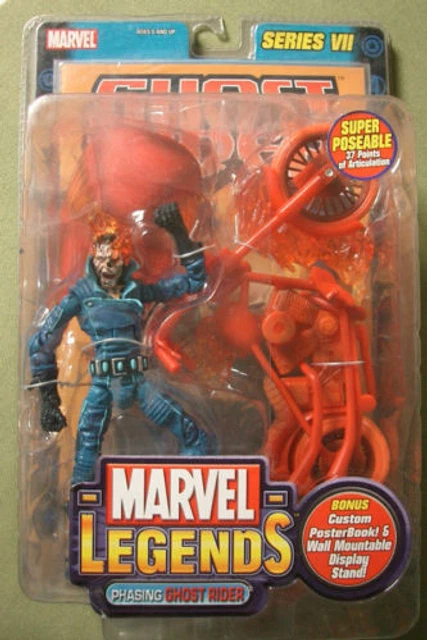 MARVEL LEGENDS GHOST Rider Phasing Rare Moc New!! EUR 210,00 - PicClick IT