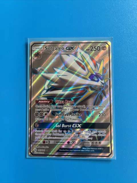 Solgaleo GX (Full) 143/149, Sun-Moon Base