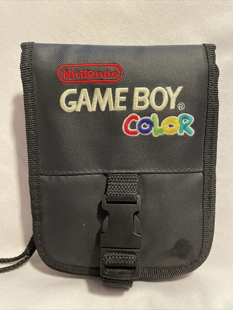 Official Nintendo Gameboy Color Black Carrying Travel Case - Great Condition! Official Nintendo Gameboy Color Black Carrying Travel Case - Great Condition!