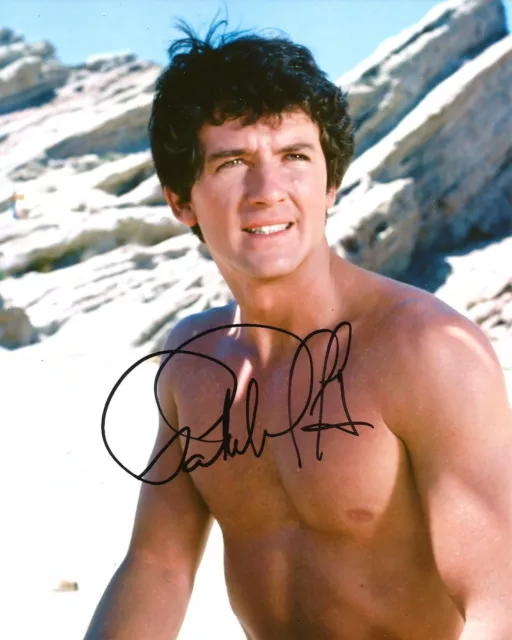Hand Signed 8x10 photo PATRICK DUFFY Man From Atlantis DALLAS JR Ewing + my COA