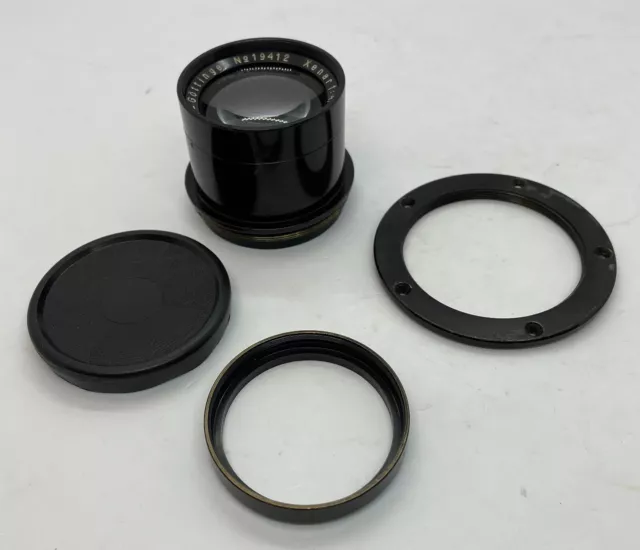 Lens Schneider-Gottingen XENAR f:4,5 f=18cm 4,5/180 from wooden format camera