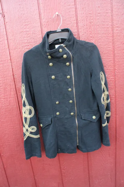 Ralph Lauren Denim & Supply Black Military Jacket gold Women's Small / Medium