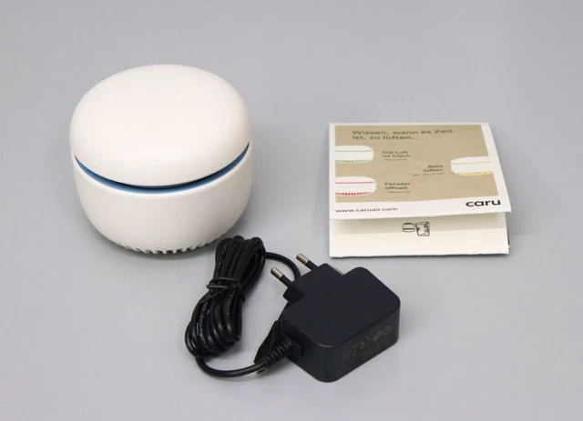 Caru Air CO2 Melder Caru weiß ø 10 cm, h 5 cm Neu inkl. Rechnung mit MwSt