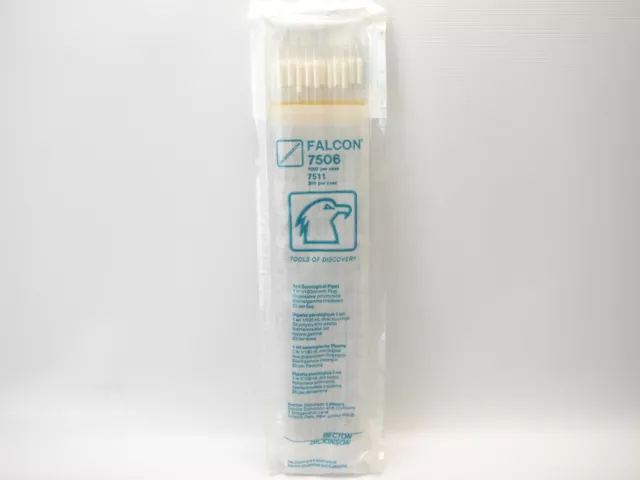 Falcon 7506 1ml 1in 1/100ml Serological Pipettes New Sealed Package/25 (t72)