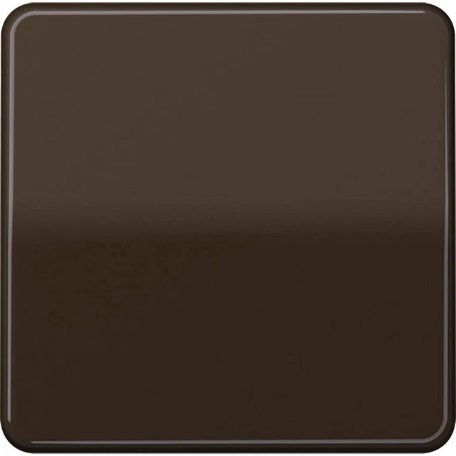 Jung simple Cache Interrupteur va-et-vient, Bouton-poussoir marron CD590BR