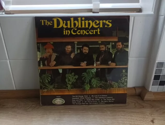 The Dubliners Vinyl Lp Album " In Concert" SHM 682- A1/B1 Pressing