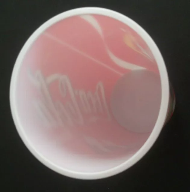 Bicchiere in plastica Coca Cola - Ologramma 3D - musica dal lato della coca... 3