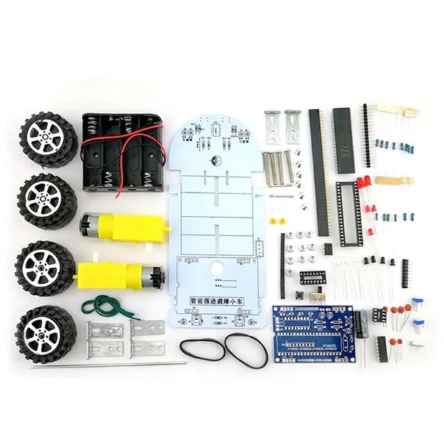 Kit DIY per Auto Intelligente C51 Kit di Tracciamento per Evitare Ostacoli  P5F4