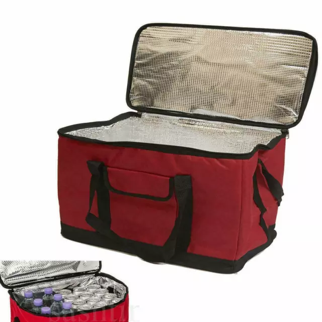 Redwood Extra Large 30 Litre 60 Can Insulated Cooler Cool Bag Collapsible Picnic