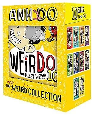 NEW Weirdo The Messy Weird Collection 10 Book Collection by Anh Do Kids Gift Set