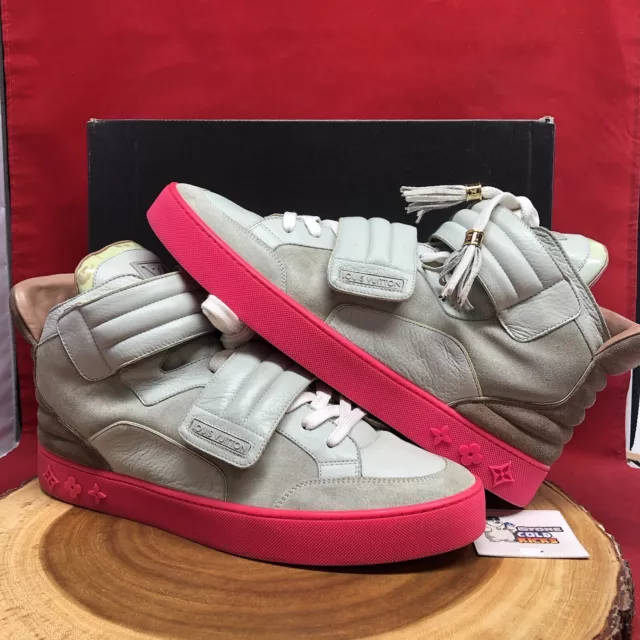 Kanye West X Louis Vuitton Jasper 'Patchwork' - Louis Vuitton - YP6U6PMI -  zen grey/pink