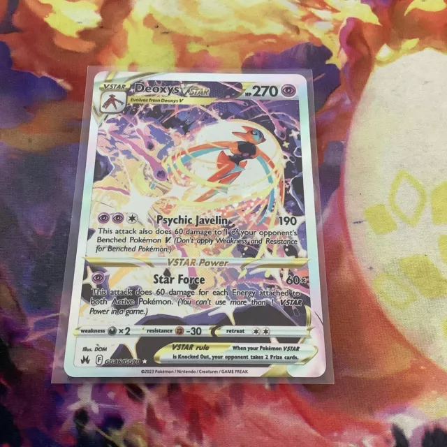 Deoxys VSTAR bursts into the Galarian Gallery in #PokemonTCG