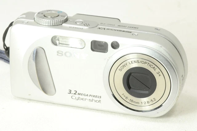 Sony CyberShot DSC-P8 3.2MP 3X Zoom Digital Camera No Battery or Charger Sony CyberShot DSC-P8 3.2MP 3X Zoom Digital Camera No Battery or Charger