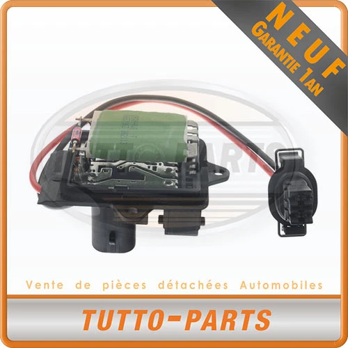 Résistance De Ventilation Pour Renault Clio 2 - POLCAR - Neuf (réf. 7701051272) - Compatible Tableau De Bord