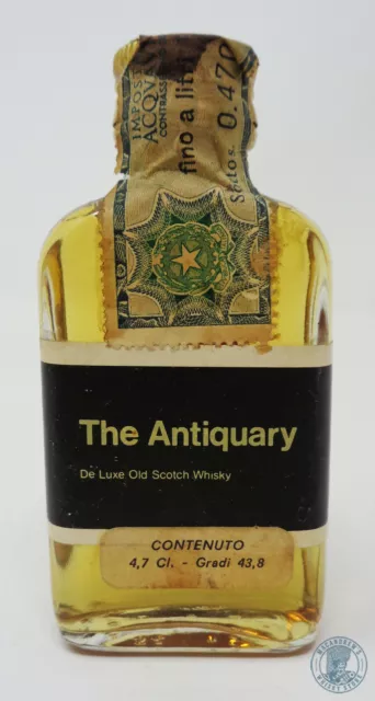 Miniature / Mignon Scotch Whisky THE ANTIQUARY (b)