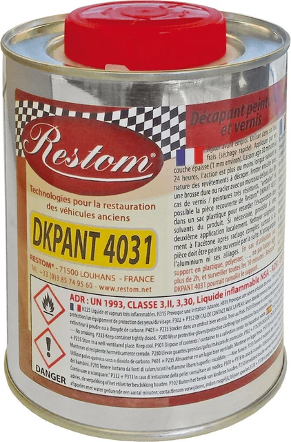 Vernice sverniciatrice Restom® DKPANT 4031 Speciale per Vernici su Leghe Leggere