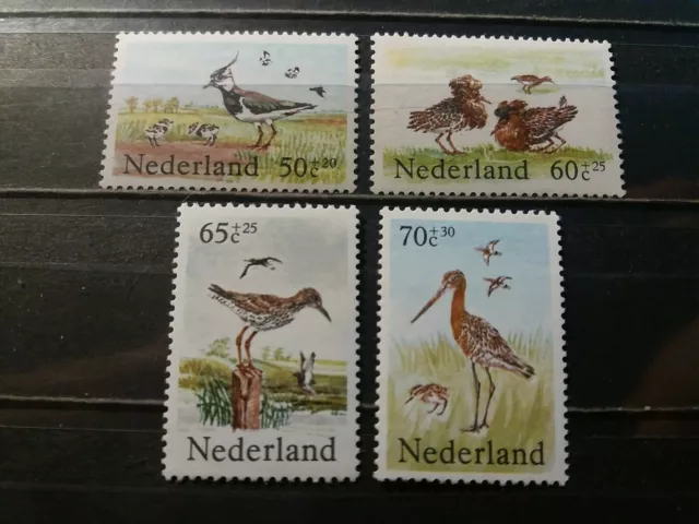 Netherlands Stamps 1984 Birds. Complete Set. MNH