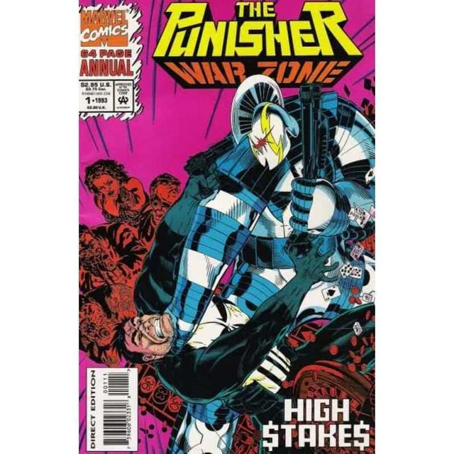 Punisher: War Zone (1992 series) Annual #1 in NM + condition. Marvel comics [a;
