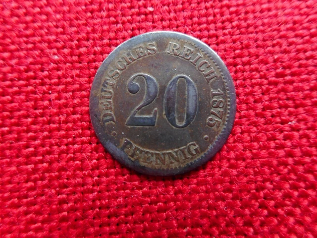 20 Pfennig 1875 F      (13)