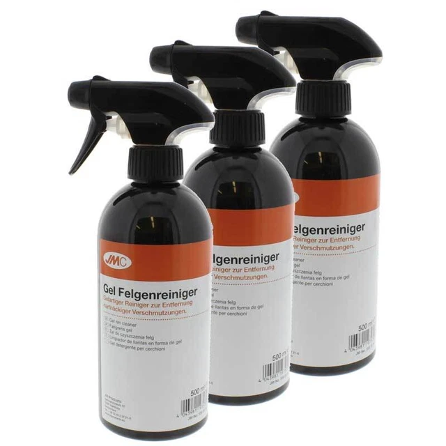 3 x Felgenreiniger Gel 500ml JMC 5560004 Felgenpflege säurefrei